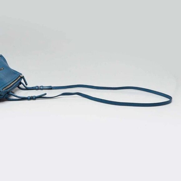 Givenchy Blue Sugar Goatskin Leather Mini Pandora Bag - Picture 8 of 12